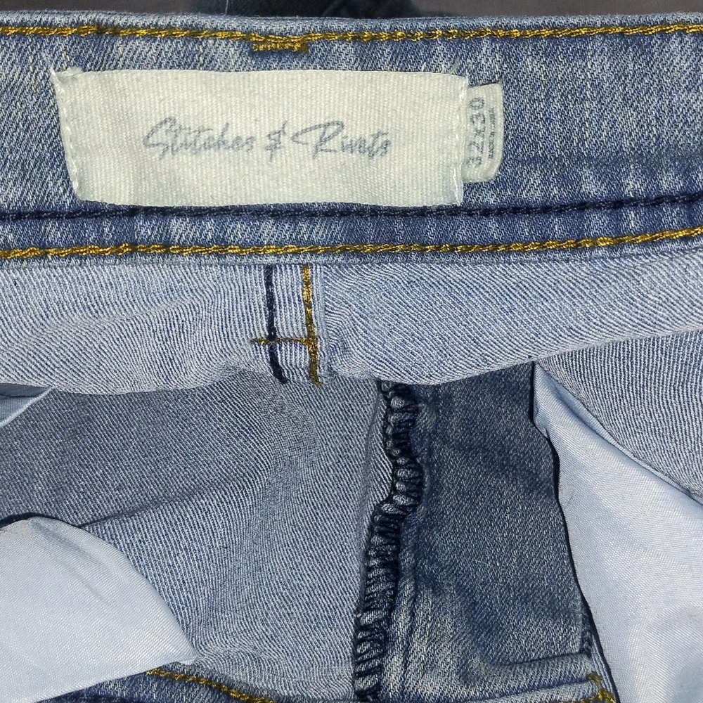Men's Stitches & Rivets Blue Jeans 32/30 Very Nice Condition. - Picture 5 of 8